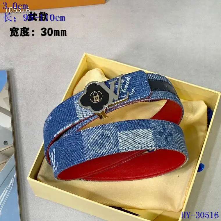 LV Belt 30mm 95-110cm 8L06